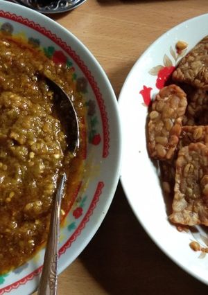 Foto resep Tempe goreng sambal terasi