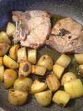 Braciole di maiale o di vitello con patate alla Luciano