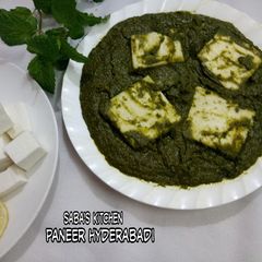 A picture of Paneer Hyderabadi.