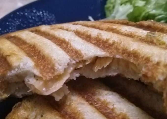 Croque truite fumée