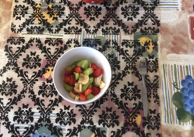 Steps to Prepare Speedy Fruit salad