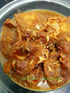 Foto resep Semur betawi, daging+tahu