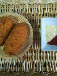 Una foto de Croquetas de pollo y jamón
