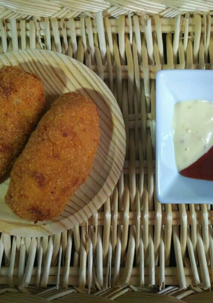Una foto de Croquetas de pollo y jamón