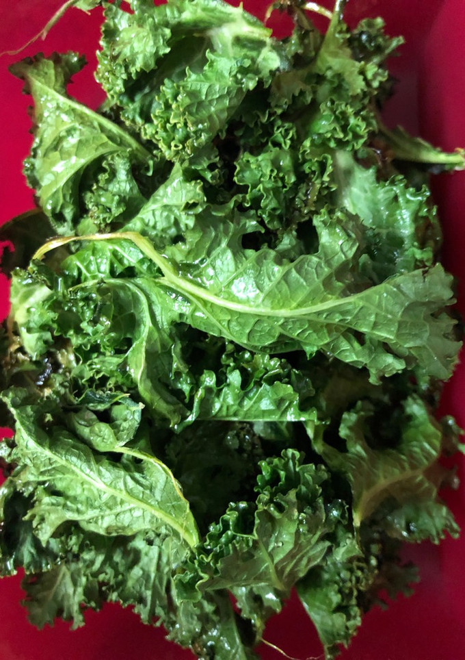 Una foto de Snack kale 🥬