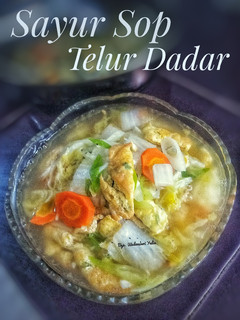 Foto resep Sop Telur Dadar