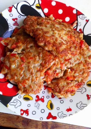 Una foto de Hamburguesas caseras con pimiento