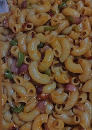 A picture of Veg macroni.