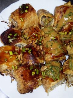 綠豆芽豆皮捲 的食譜成品照片