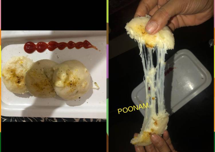 Steps to Prepare Any-night-of-the-week Cheese burst idli