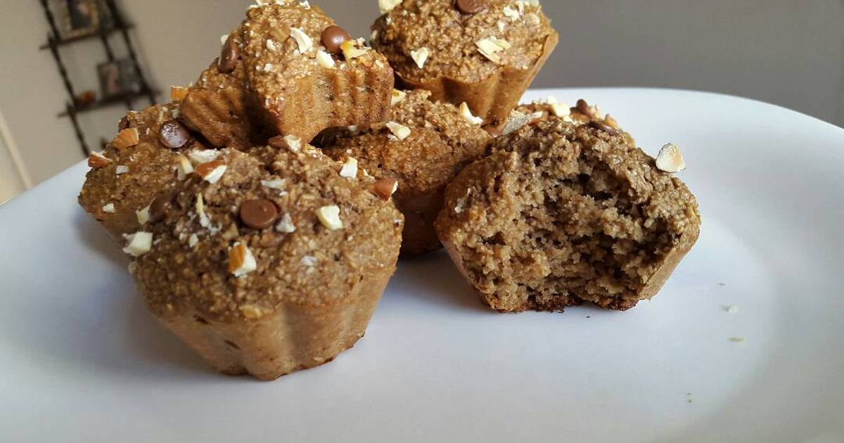 Muffins saludables de chocolate! Receta de Gabriela Cookpad