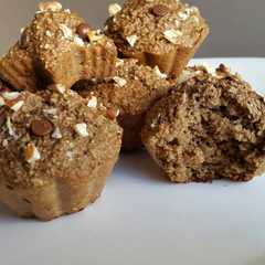 Foto principal de Muffins saludables de chocolate!