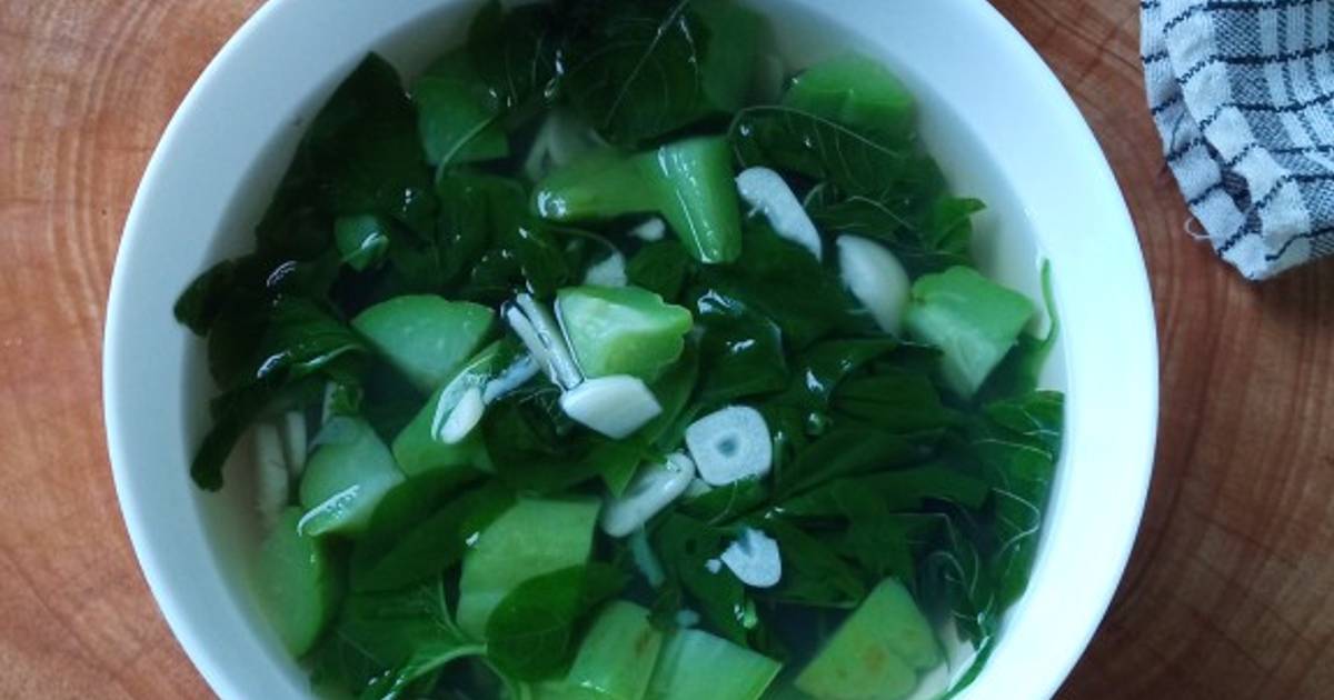 Resep 1 Sayur Bening Bayam Labu Siam Oleh Dini Gustina Cookpad