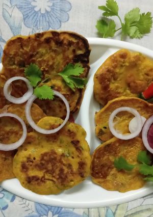 A picture of Mumbaiya bhajiya.