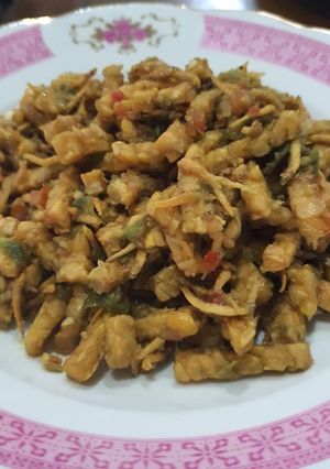 Foto resep Tempe Teri Cabe Hijau