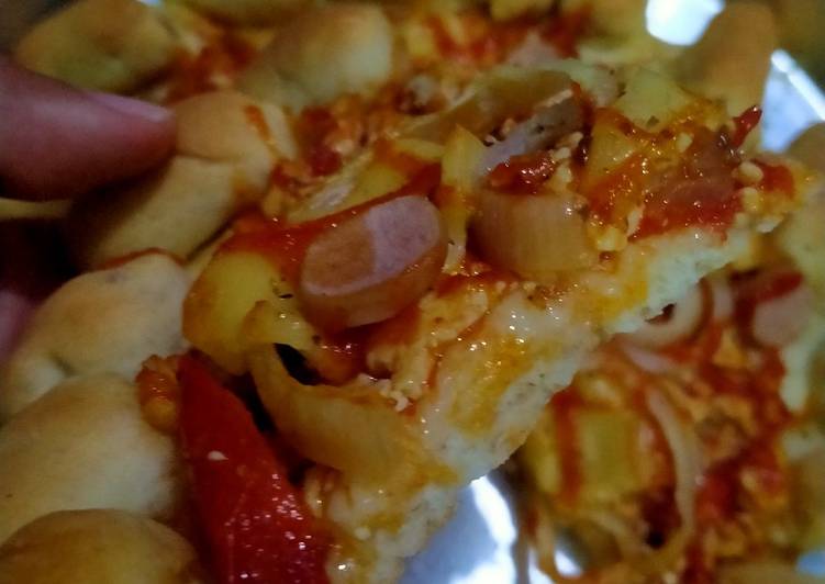 Langkah Mudah untuk Membuat Pizza Tahu sosis yang Menggugah Selera