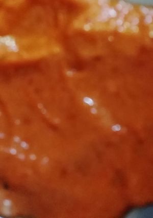 A picture of Red chilli chuttney.