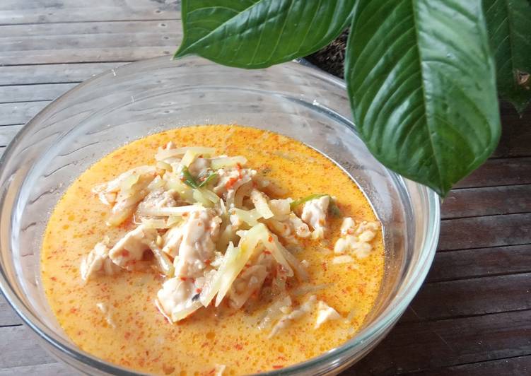 Sayur Tempe Labu Siam Pedas Sayur Tempe Labu Siam Pedas