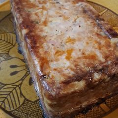 A picture of Cheddar Pineapple Tuna Loaf.