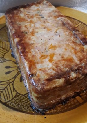 A picture of Cheddar Pineapple Tuna Loaf.