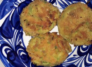 Una foto de Tortitas de zanahoria y calabaza