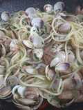 Spaghettini con le vongole