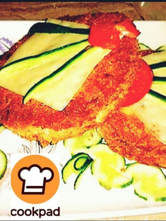 A picture of Chicken bread sendwich.