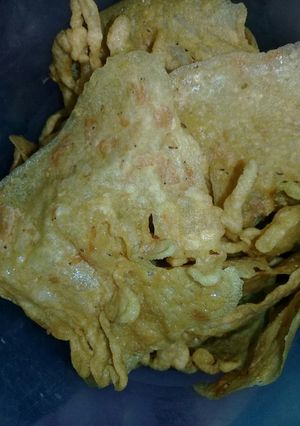 Foto resep Peyek udang rebon..
