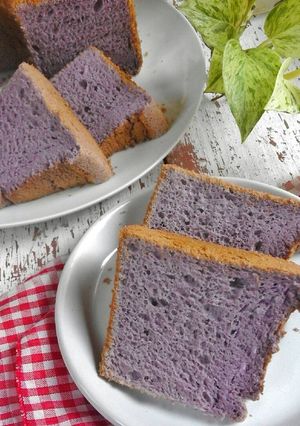 Foto resep Taro Chiffon Cake