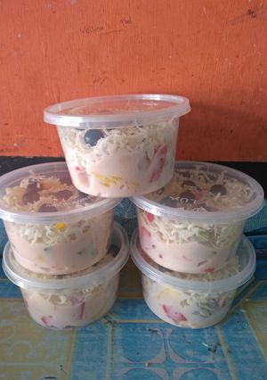 Foto resep Salad buah happy
