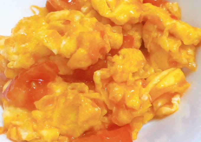 Resep Telur tomat ala Taiwan (番茄炒蛋) NO MSG tapi gurih Anti Gagal