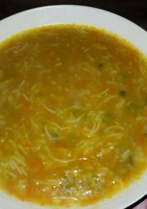 صورة لوصفة شوربة الخضار