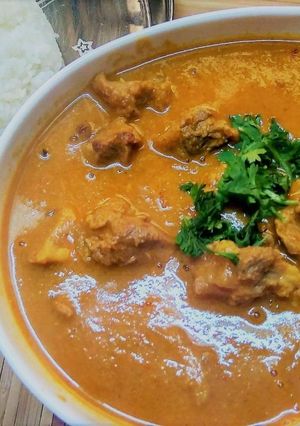அரைச்சி செய்த ஆட்டுக்கறி குழம்பு செய்முறை முக்கிய புகைப்படம்