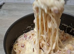 Foto de Macarrão ao Creme de batata "versão zero lactose"