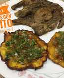 Chuleton de Cerdo & Tostones con Mojito #lacocinadegiri