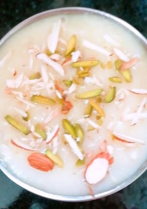 A picture of Potato halwa.
