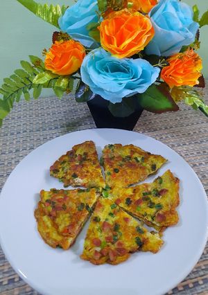 Foto resep Telur Dadar Sosis