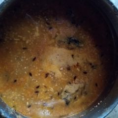 A picture of Coconut moong daal.