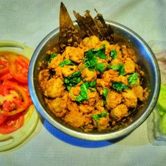 A picture of Masala Soyabadi.
