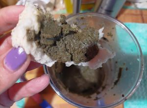 Una foto de Tapenade vegano (de aceitunas negras)