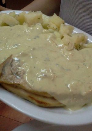Una foto de Atún al Roquefort