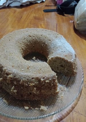Una foto de Budín de avena y manzana