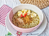 Mie Kuah Telur Orak Arik