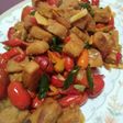 Oseng oseng tempe gembus dan melinjo