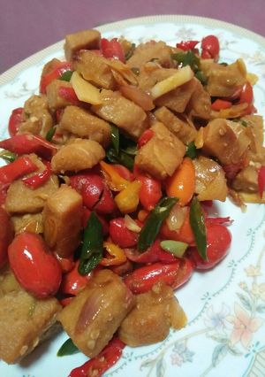 Foto resep Oseng oseng tempe gembus dan melinjo