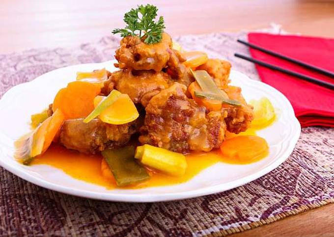 Resep Ayam Nanking Saus Mentega