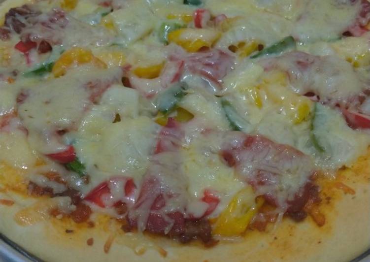 Cara Gampang Bikin Pizza Yummy ala Dapur Sekartjantik Anti Gagal