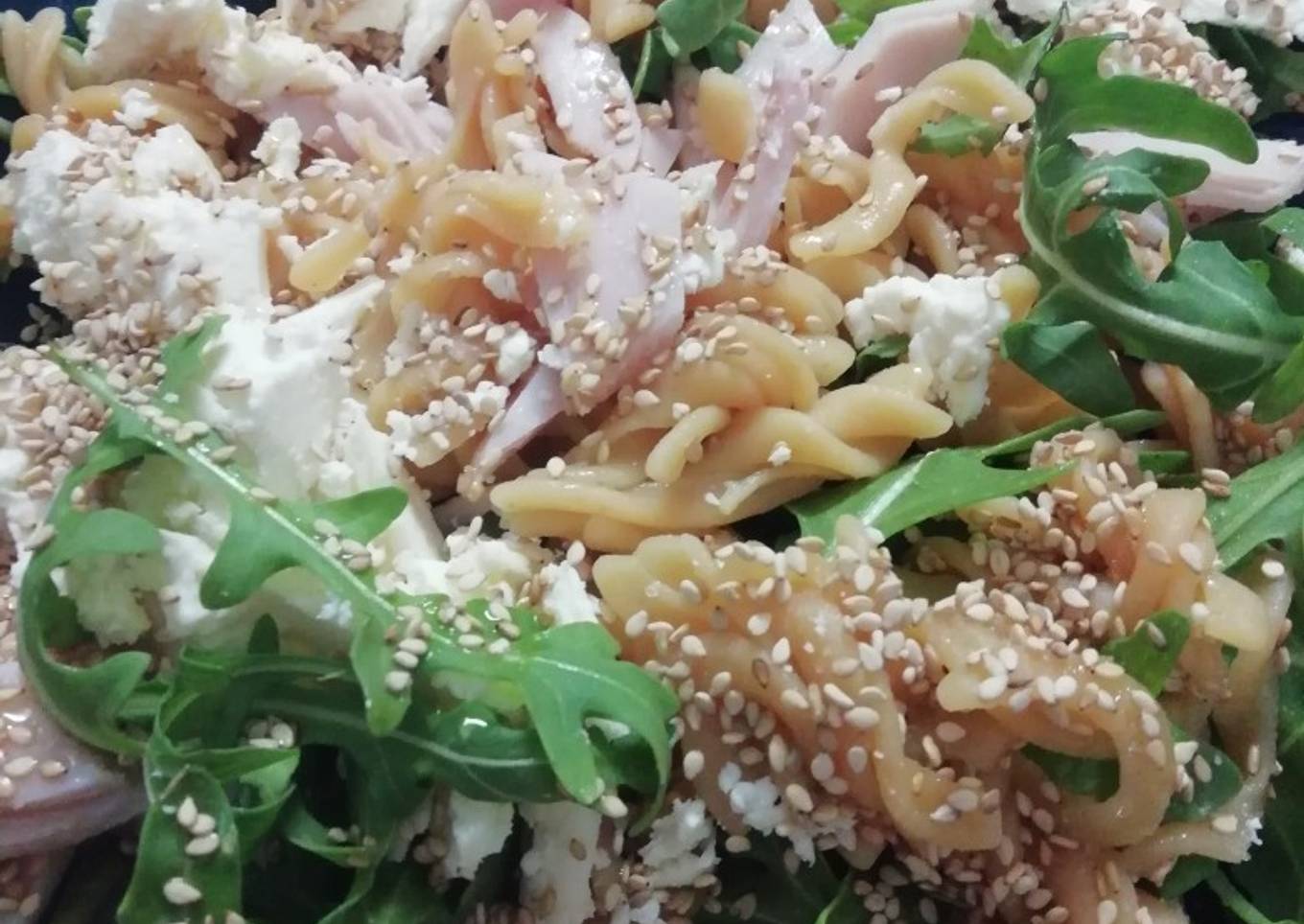 Ensalada pasta de lenteja