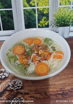 Foto resep Sup Oyong Misoa