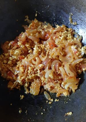 A picture of Paneer bhurji.